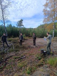 Odbiór prac urządzeniowych w Nadleśnictwie Gubin